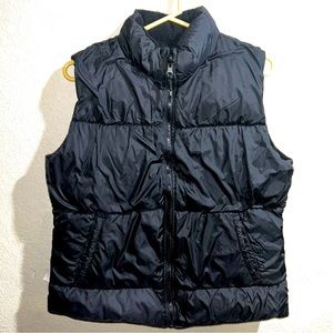 J. Percy Sport Black Men’s Medium Puffer Vest